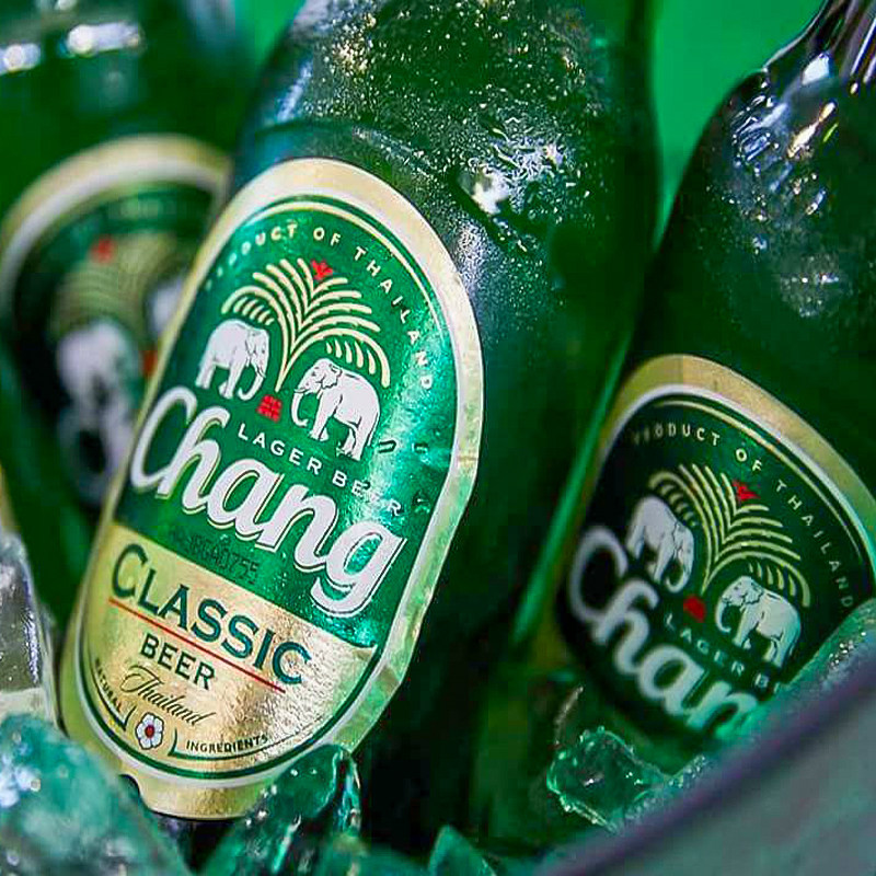 啤酒chang大象泰国原装进口双象泰象320ml24瓶整箱啤酒