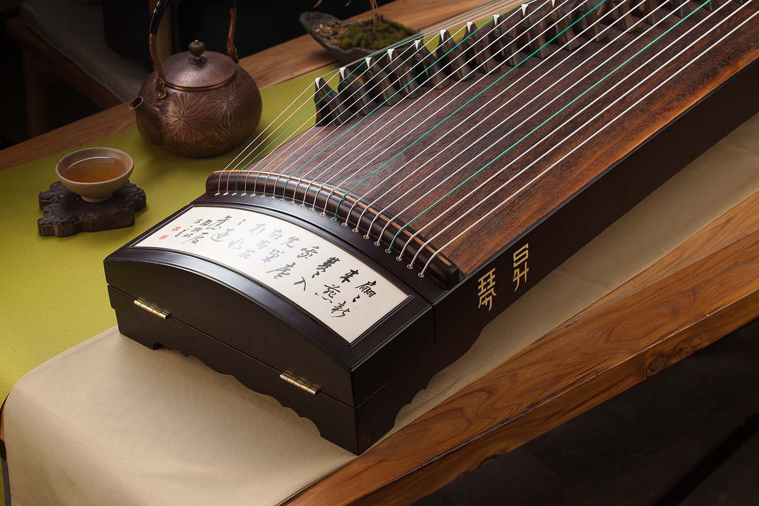 演奏琴昇乐器古筝qs-l163春寒专业初学考级收藏古筝