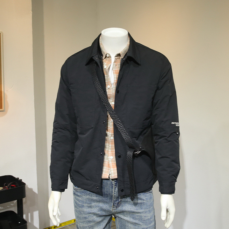 冬季复古男士工装棉服男韩版夹克外套休闲羽绒服男棉衣短款冬装潮