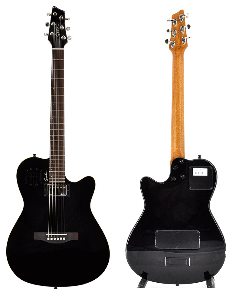 吉他godina6ultrablackhg民谣电箱吉他-电吉他