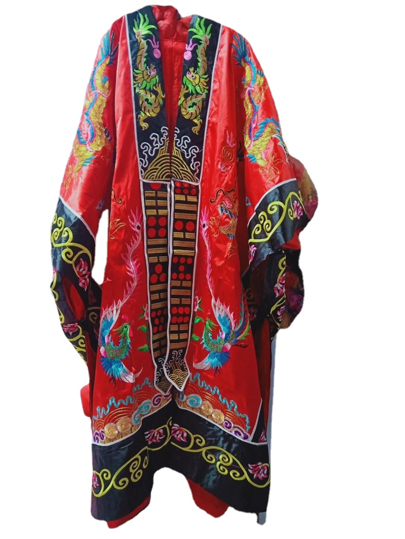 道服高功法事法衣道士道袍龙凤九龙降衣道教刺绣