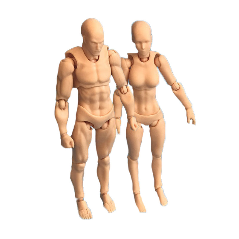 0关节可动男女素体漫画人体模型美术绘画人偶动漫手办 - 萌客动漫帝国