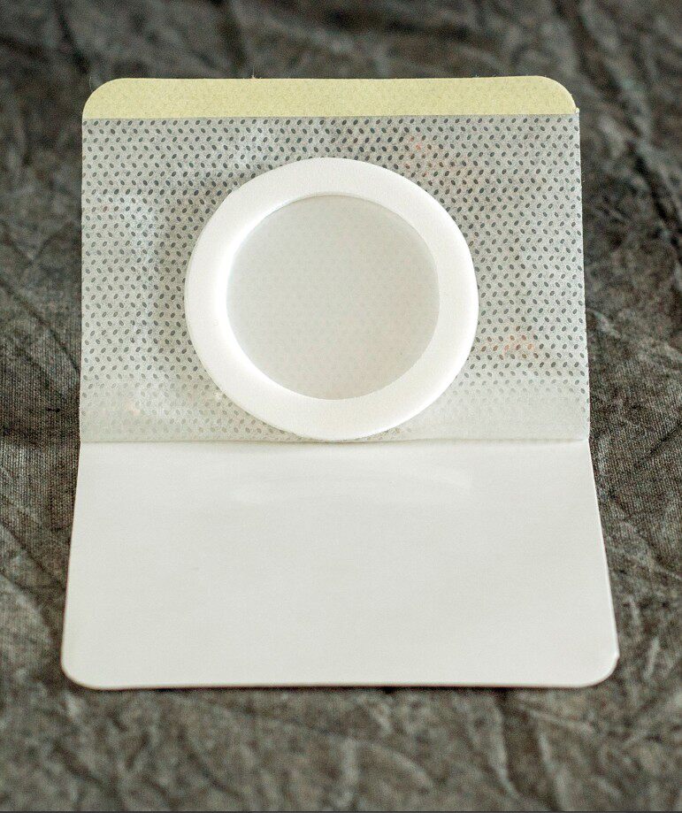 7x7cm三伏贴穴位贴肚脐贴三伏空白贴无纺布膏药布膏药贴布三九贴