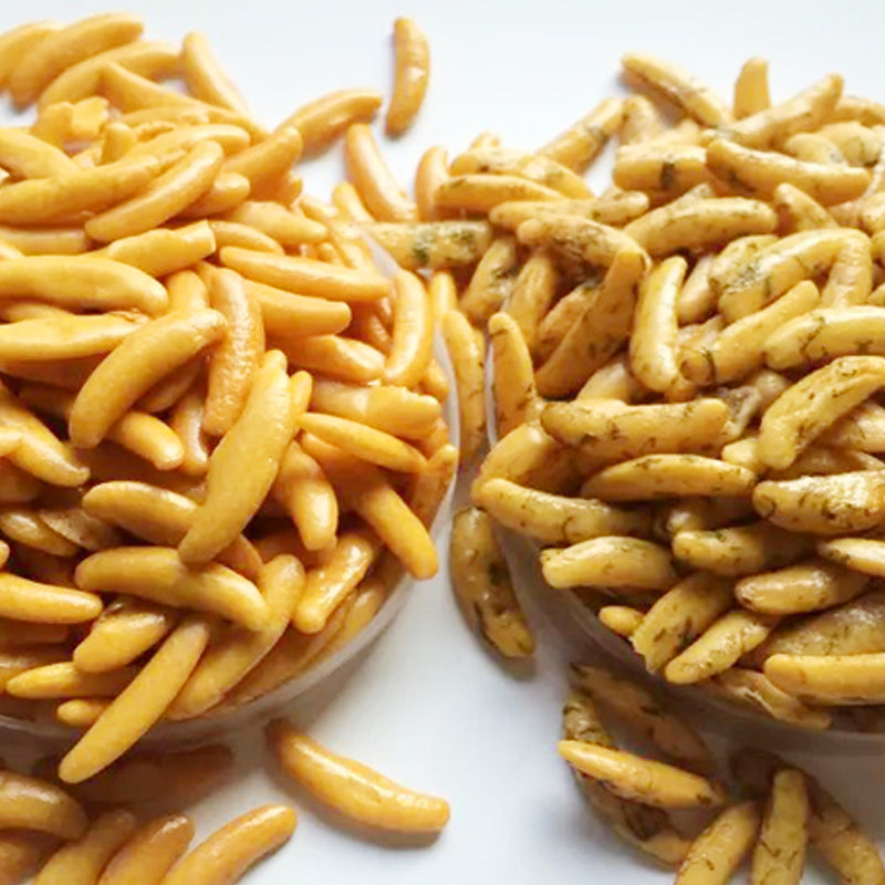 柿子米果200g食戟之灵柿种日本柿籽花生ktv膨化食品