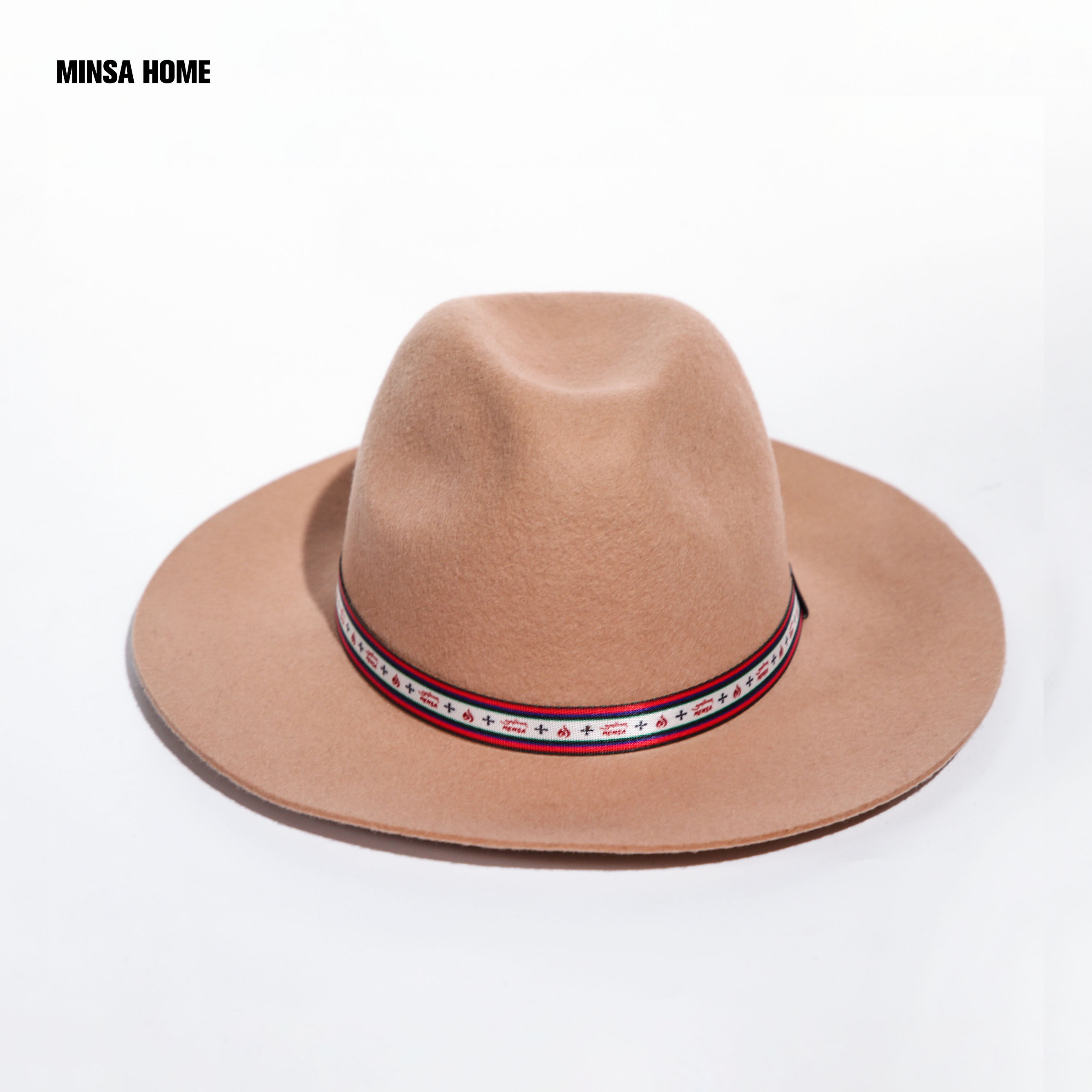 敏萨热卖可调调节欧洲进口羊毛西藏特色藏式帽子