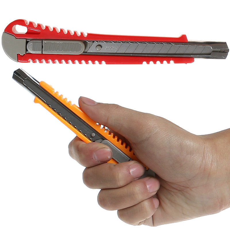 日钢牌rg331美工刀架小号 办公室裁壁纸工具刀片纸张皮革手工 - 京城