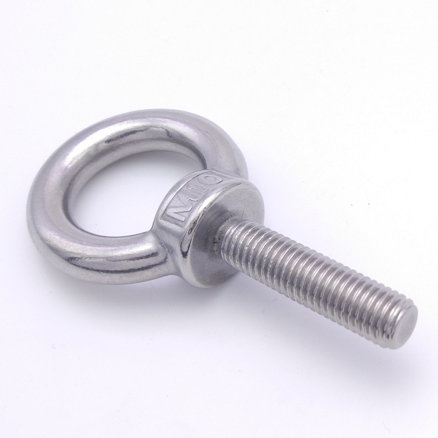 304不锈钢吊环螺丝 加长吊环螺栓 圆形 环型螺钉m6m8m10m12m16m20