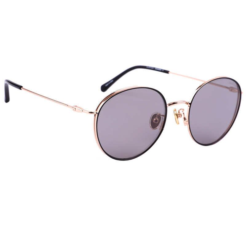 眼镜jillstuart太阳时尚女款墨镜小脸圆框玫瑰太阳眼镜