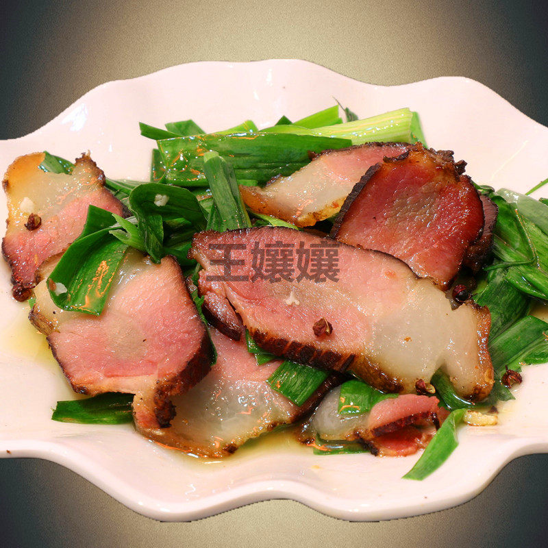 四川乐山特产沐川王娘娘土猪腊肉柴火腊