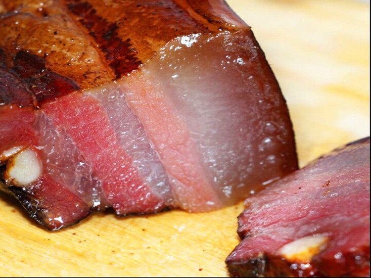 乐山特产沐川王娘娘五花腊肉柴火烟熏200g两件腌肉