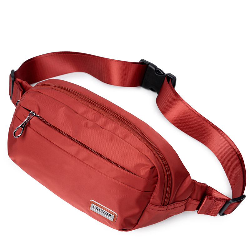 火狐潮ins腰包运动小包包女2020夏季新款牛津布斜挎包时尚跑步包