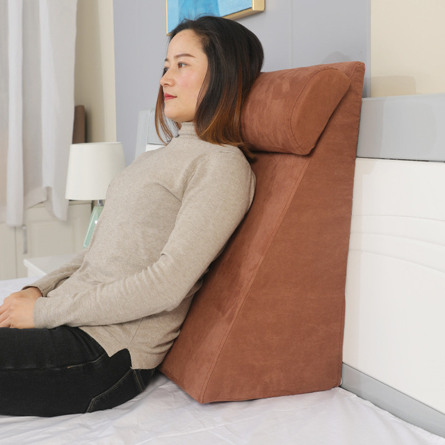 老人卧床靠背病人床上上半半躺褥疮减压三角靠垫