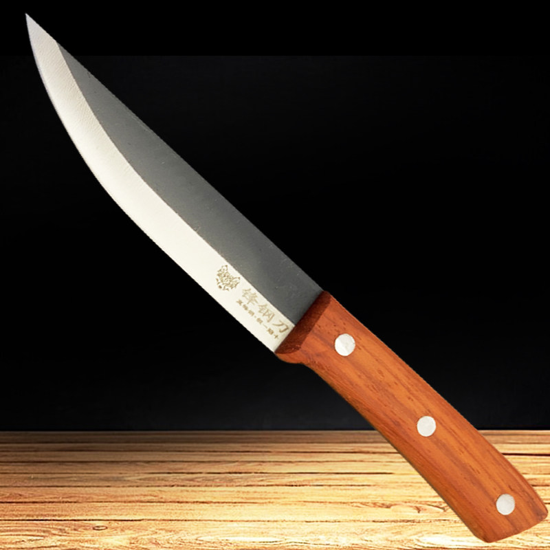 锋钢308剔骨刀杀猪专用刀进口高速钢刀屠宰割肉刀屠夫专业小尖刀