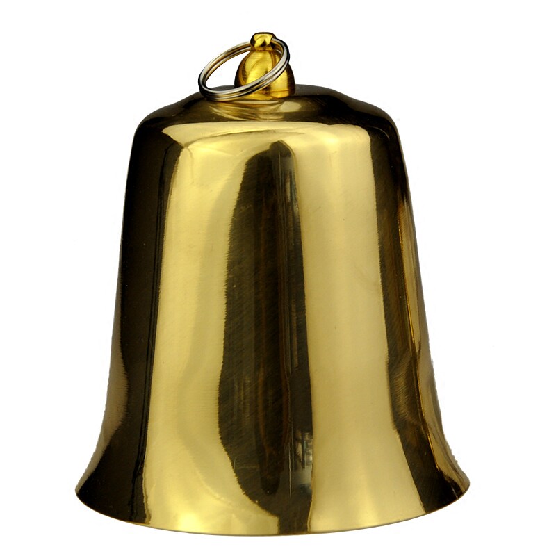 帝钟法事佛事法器打击乐器吊钟挂钟铜质金色仿古摆件