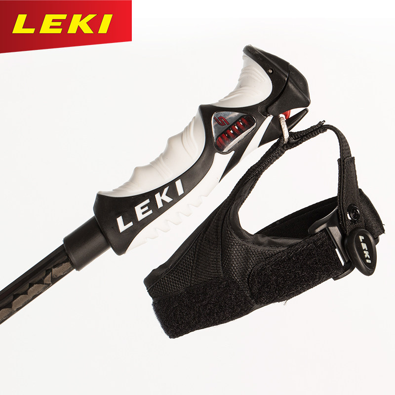 德国leki户外冬季高山滑雪杖轻质碳纤维carbonhxg60雪杖