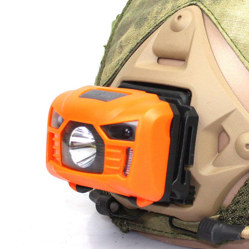 头灯挥手感应防水fast头盔战术救援支架通用信号灯
