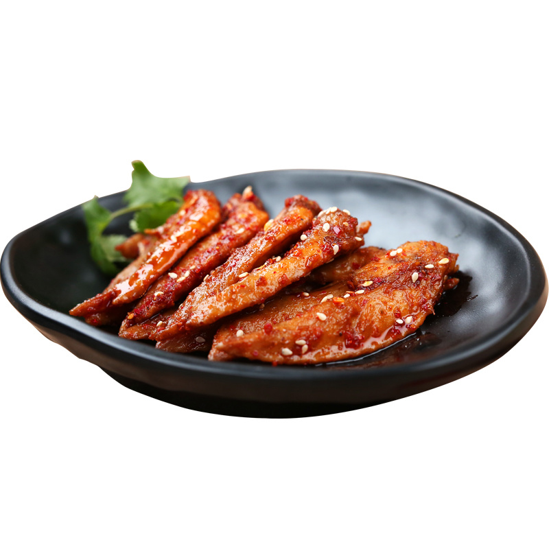 湖南特产麻辣卤鸡翅尖现做真空熟食好吃香辣美食鸡翅休闲零食小吃
