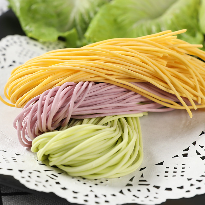 果蔬时尚时尚果三色120g面条挂面火锅主食配菜面条
