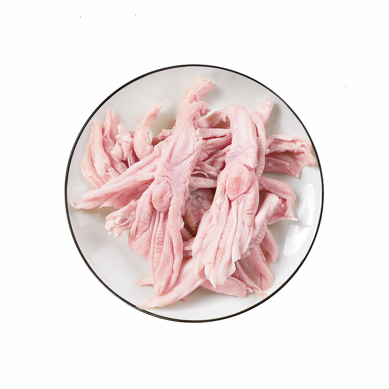 鲜无骨鸭掌 200克1袋 脱骨鸭掌 新鲜鸭掌 火锅串串食材 冒菜