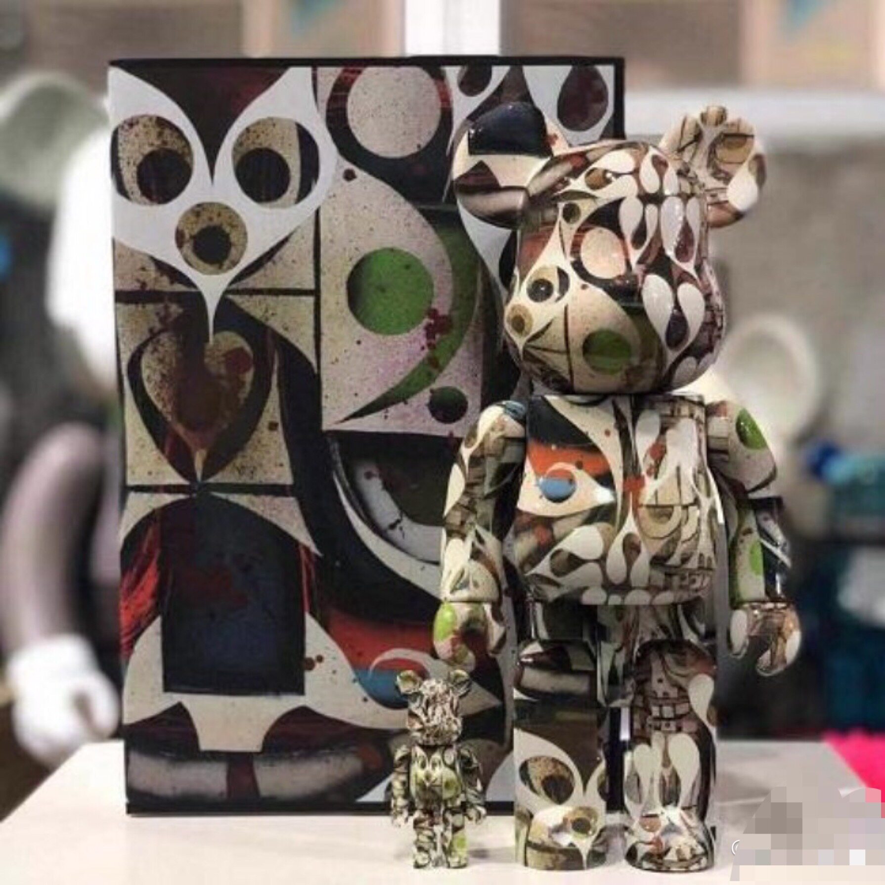 bearbrickberbrickphilfrost美国纽约艺术家100400潮玩盲盒