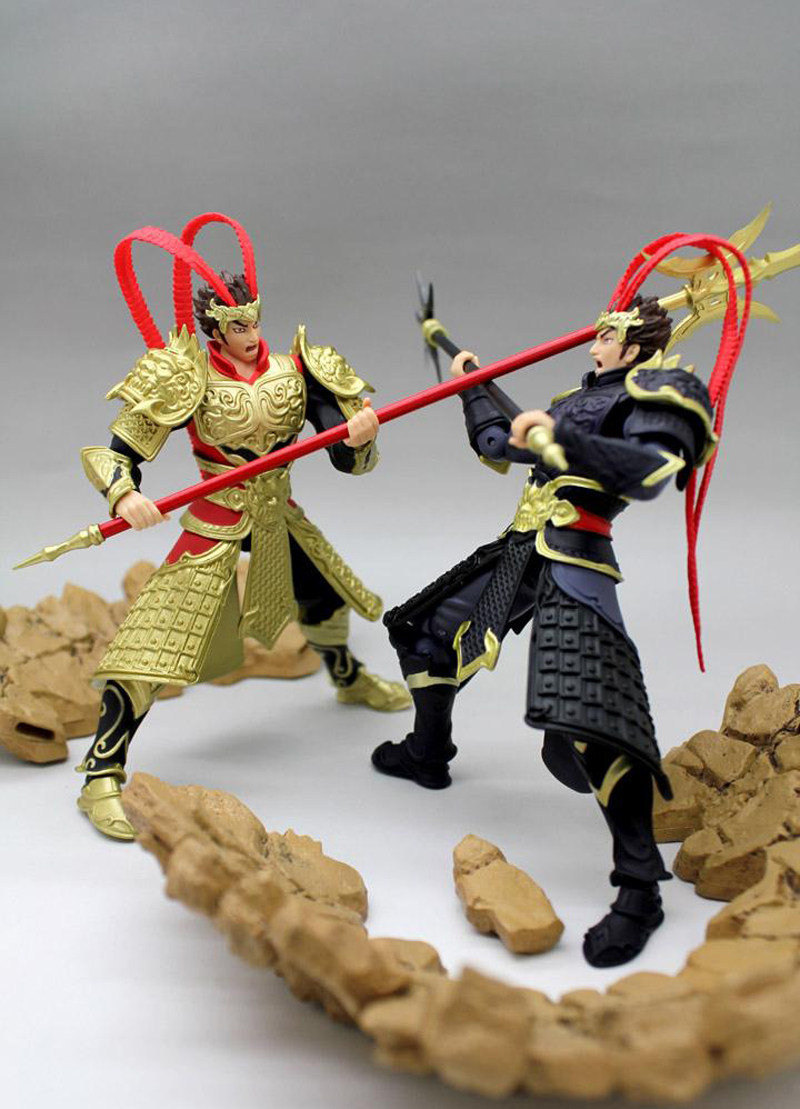 三国大将军盔甲吕布奉先武将演义可动人偶手办手办