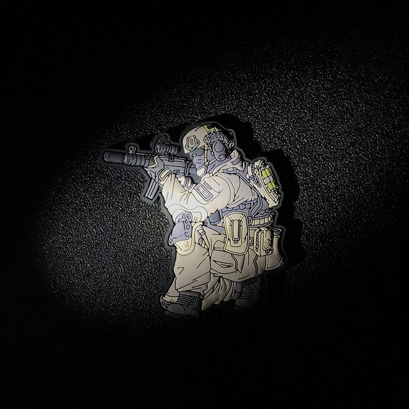 德国tacopsgear sof operator gsg9士兵战士 魔术贴臂章pvc章