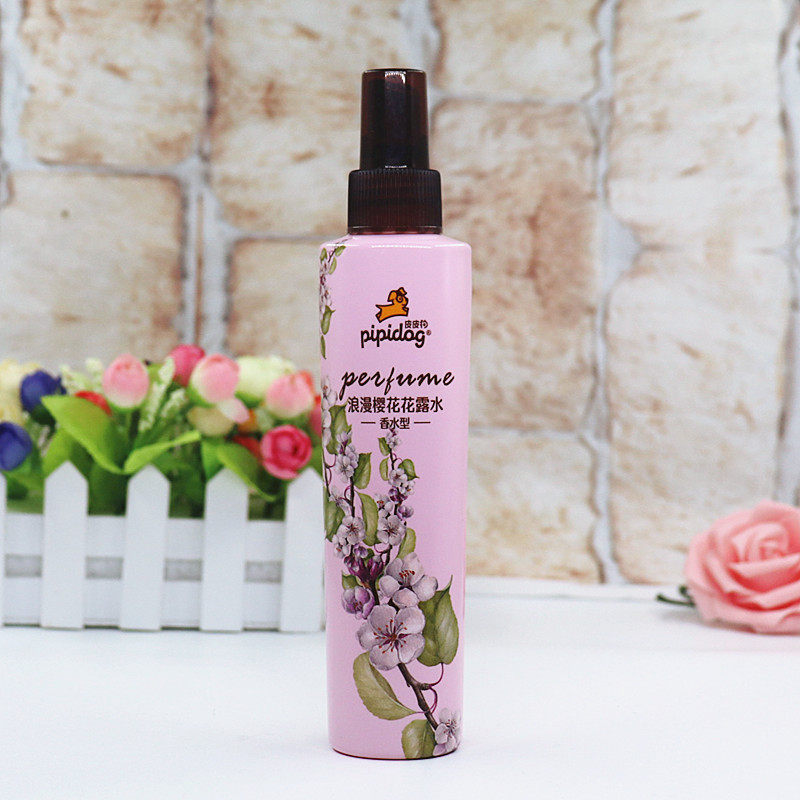 皮皮狗香水水花露水165ml栀子花树莓樱花祛痱止痒花露水