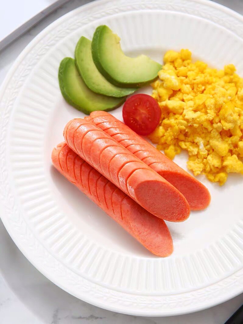 裸价临期特卖金锣低脂香肠300g健食30g10支香肠