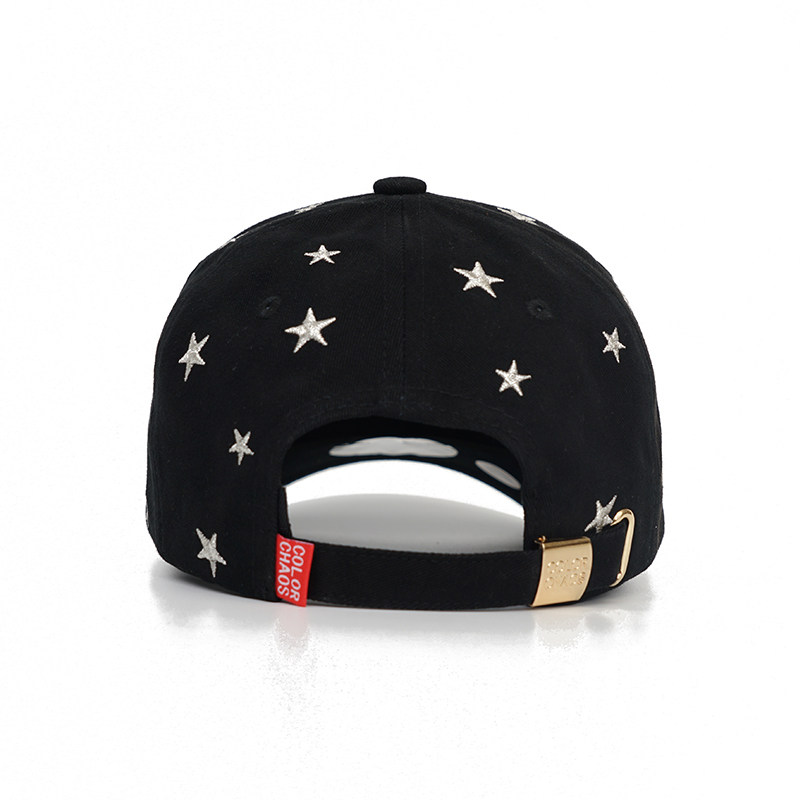 colorchaos满天星刺绣潮流棒球帽经典舒适百搭男女情侣帽子