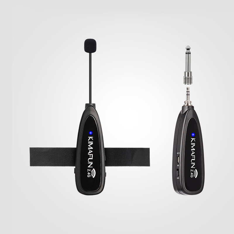 笛子专用拾音器无线话筒kimafun晶麦cx900葫芦口琴麦克风