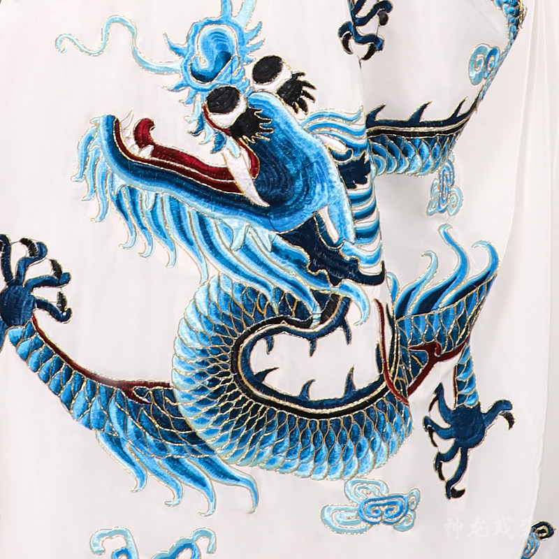 披风古装龙披风变脸川剧演出龙袍戏服皇帝服装民族服装