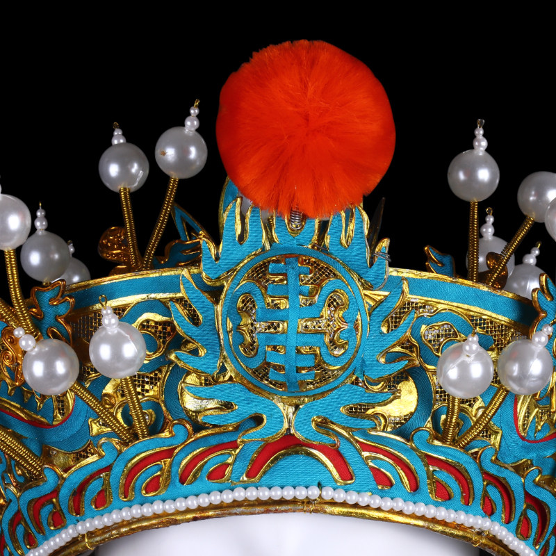 戏曲盔帽舞台演出盔头古装鞑子四龙鞑帽反王民族服装