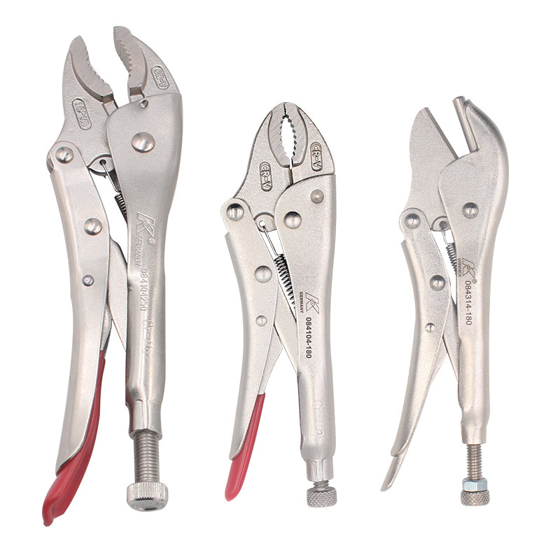 德国k牌进口重型大力钳多功能万用工业级压力钳子封口钳圆口c型钳