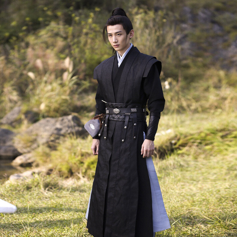 古装影视装男汉服仙侠剑客书生服小民族服装