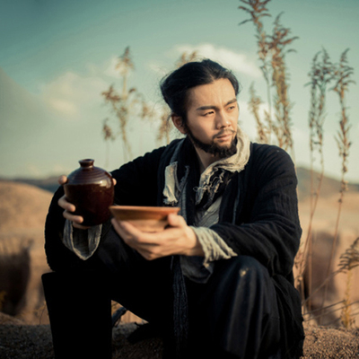 影视古装棉麻武侠男古装破旧侠客服沙漠男剑客古装浪子古装大侠服