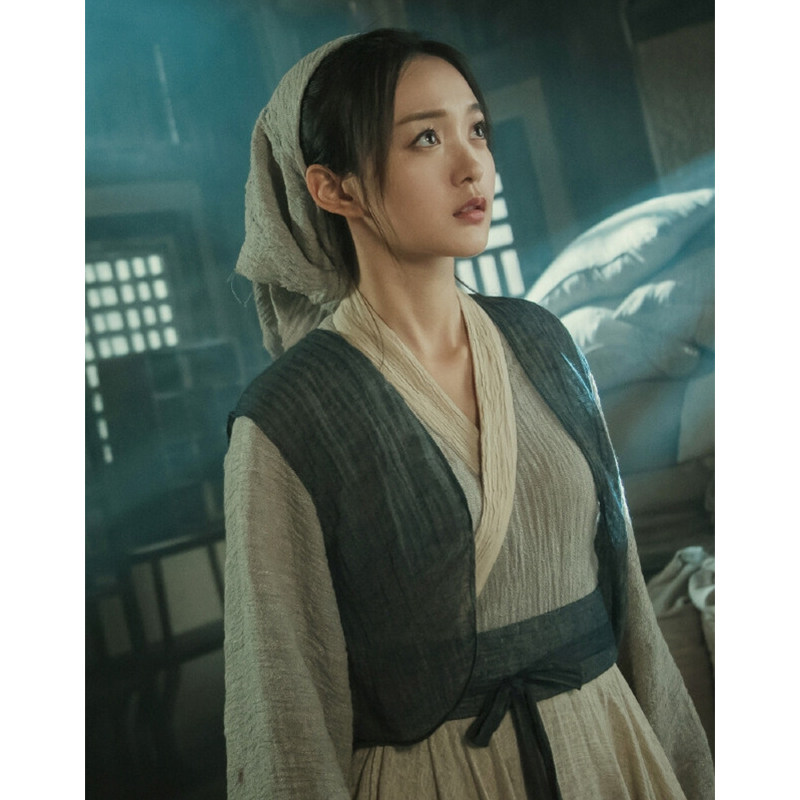 古装影视唐朝宋朝明朝女仆仆人女士棉麻群演民族服装