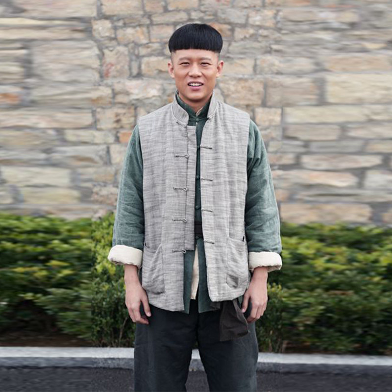 古装民国影视棉麻农民服土八路土匪民族服装