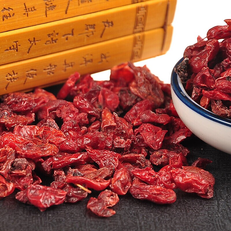 茱萸500克包邮天然山萸肉枣皮可磨山中药材新货非同山茱萸