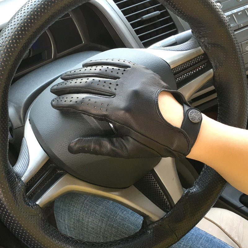 触屏国内现货英国dents小羊皮机车驾驶手套单层手套