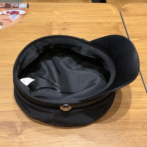 Spring and Autumn Pingding Ding Ding Ding Duck Hat Painter Hat Girl Korean Trendy Small Style Belly Berrele Japanese Board Hat Spring and Autumn Pingding Ding Ding Ding Duck Hat Painter Hat Girl Korean Trendy Small Style Belly Berrele Japanese Board Hat