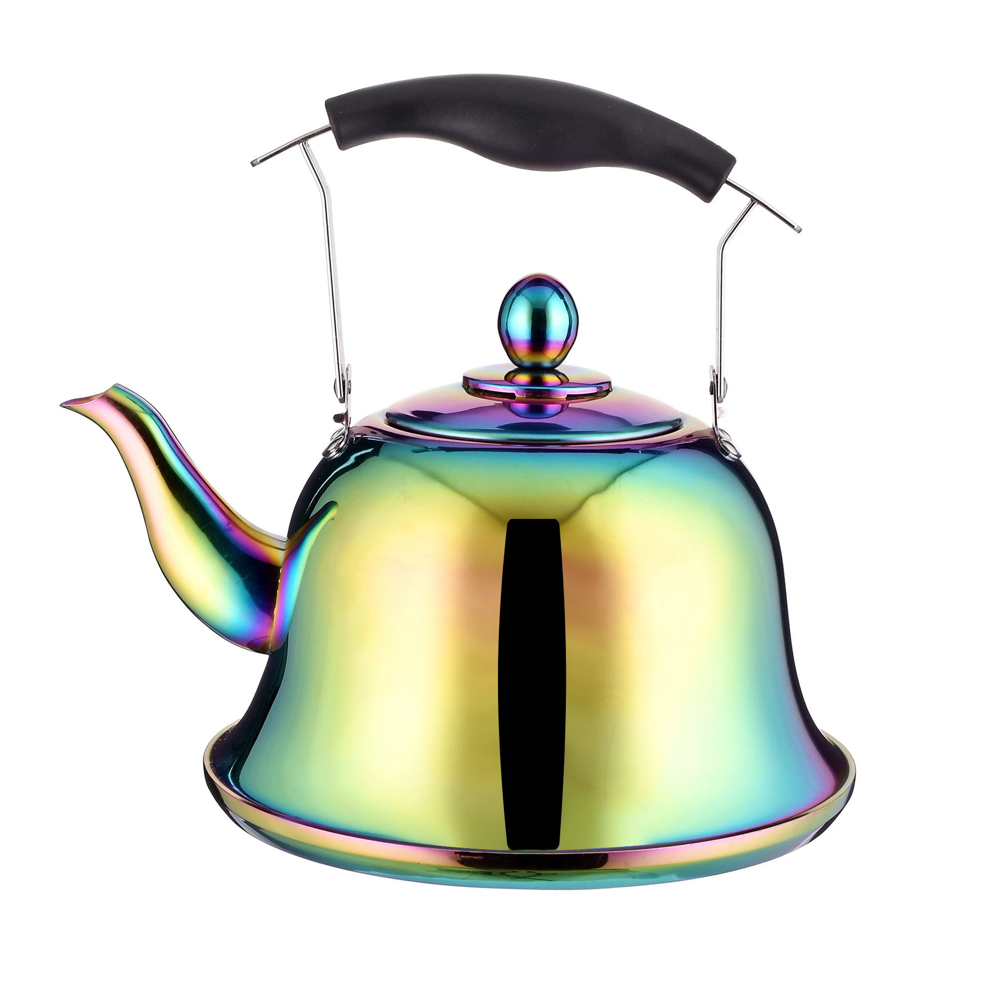 茶壶火锅店专用汤壶4l5l6l不锈钢大容量鸣音烧水壶