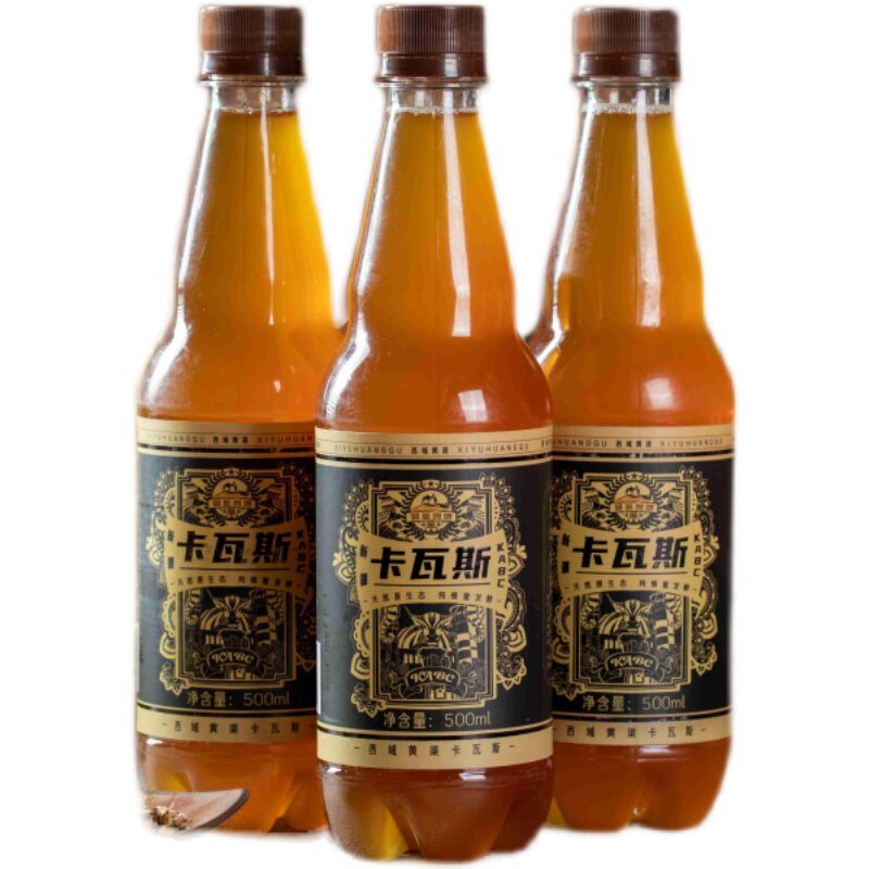 新疆传统工艺卡瓦瓦斯伊犁蜂蜜发酵啤酒花新鲜果味