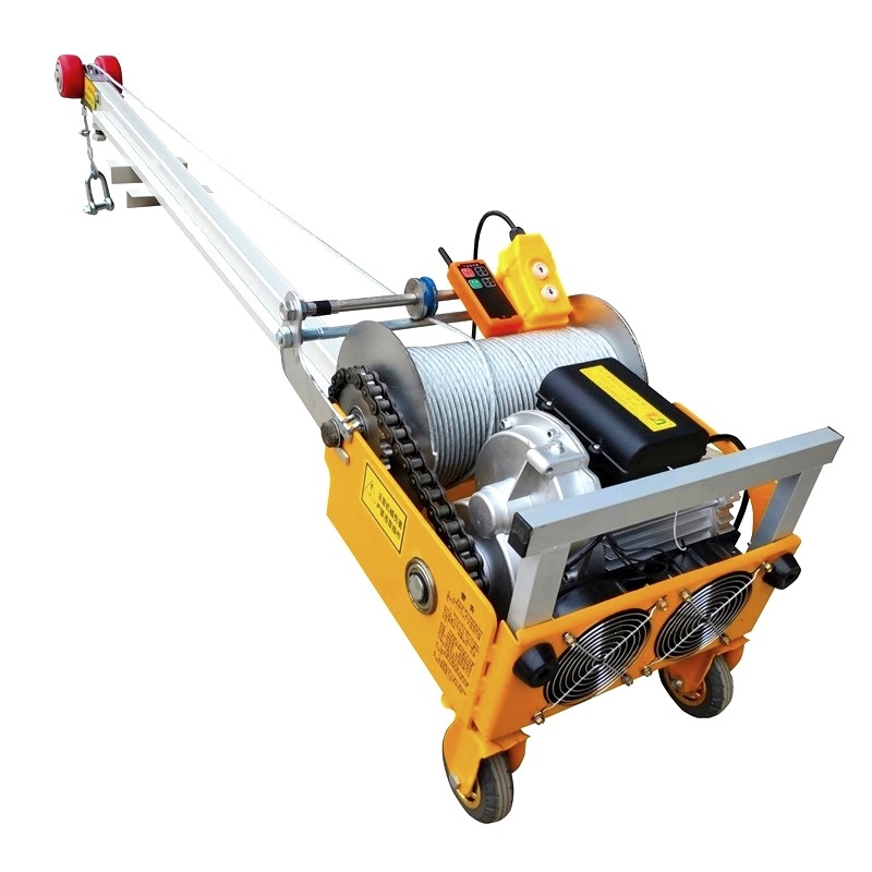 室内外超高高空轻松吊机小型家用吊装玻璃断桥卷扬机