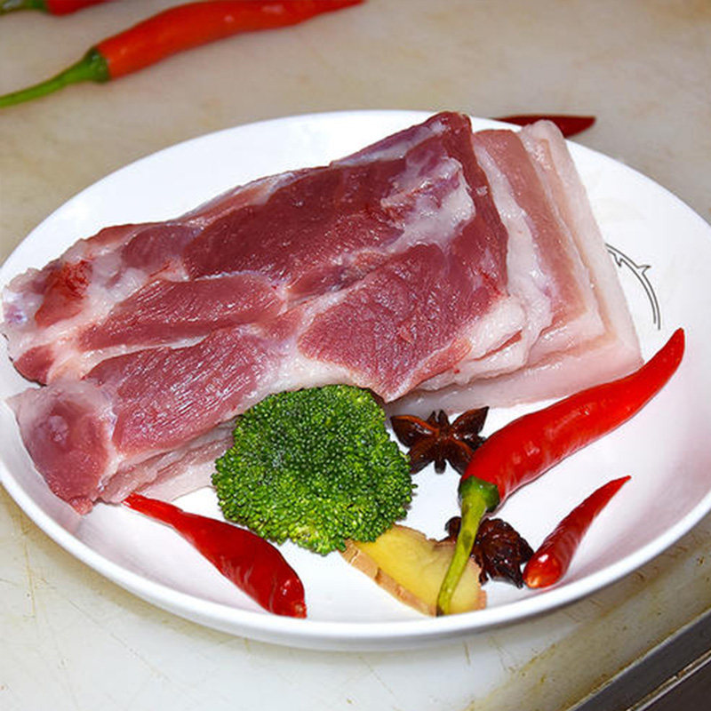 猪肉毛猪肉云南农家自养新鲜一份4斤空运包邮生猪肉