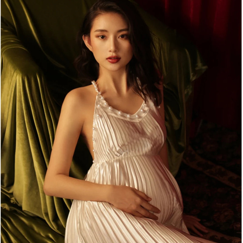 孕妇性感孕照照片写真照写真摄影影楼唯美复古影楼服装