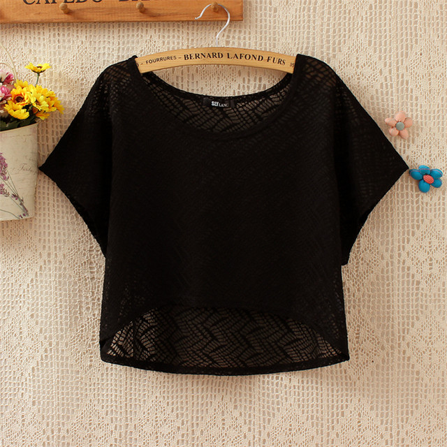Outside wild shawl short-sleeved blouse summer sun gowns take a small waistcoat lace shirt loose blouse female short paragraph Outside wild shawl short-sleeved blouse summer sun gowns take a small waistcoat lace shirt loose blouse female short paragraph