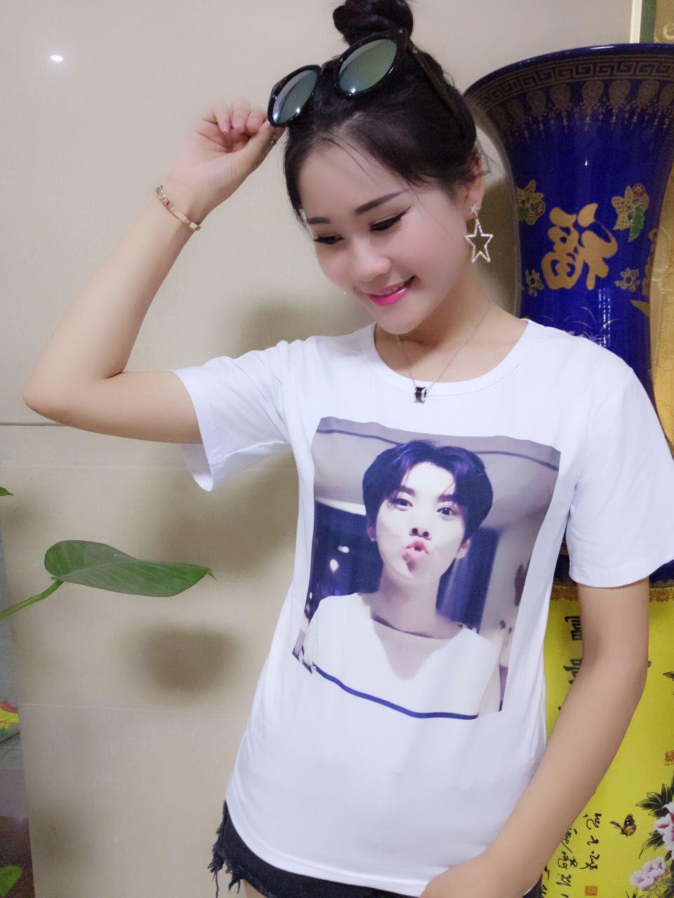 衣服定做印照片t桖diy来图定制情侣t恤自定义定图案短袖男女包邮