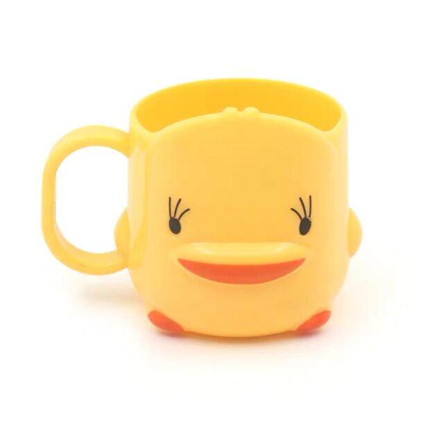 加厚卡通小黄鸭洗漱杯儿童漱口杯男女宝宝刷牙杯家用防摔牙缸牙杯