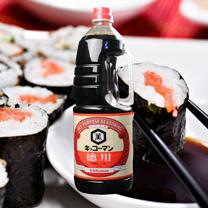 酱油日本原装进口万字浓口红烧寿司1.8l特价酱汁酱油