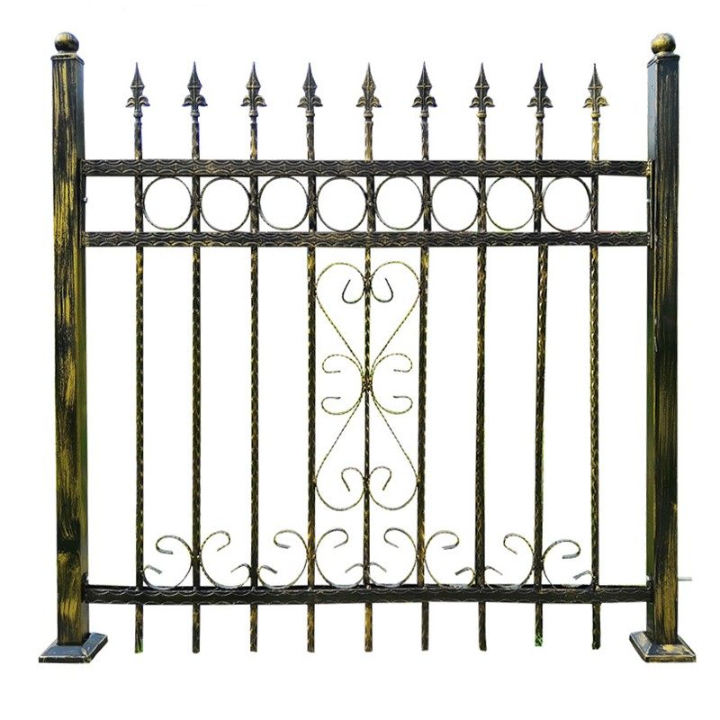 围栏铁艺护栏锌钢花园别墅小区隔离栅栏防护防护栏护栏